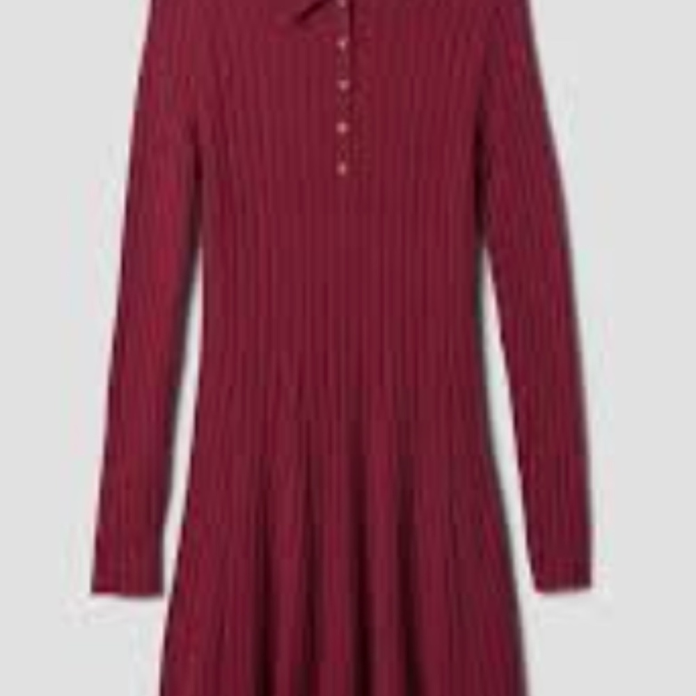 GAP Red  Sweater Dress, Size small.